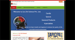 Desktop Screenshot of lialifesciences.com